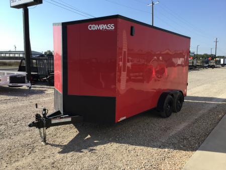 2024 Compass 7'x16' Enclosed Cargo Trailer - Jasper