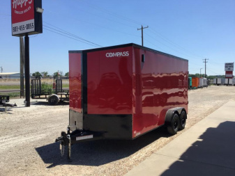 New 2024 Compass 7'x16' Enclosed Cargo Trailer - Jasper