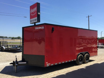 New 2024 Compass 8.5'x20' Enclosed Cargo Trailer - Jasper Auto