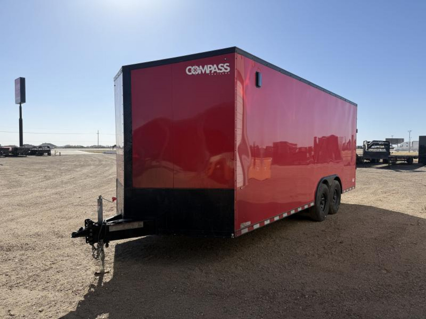 New 2024 Compass 8.5'x20' Enclosed Cargo Trailer - Jasper Auto