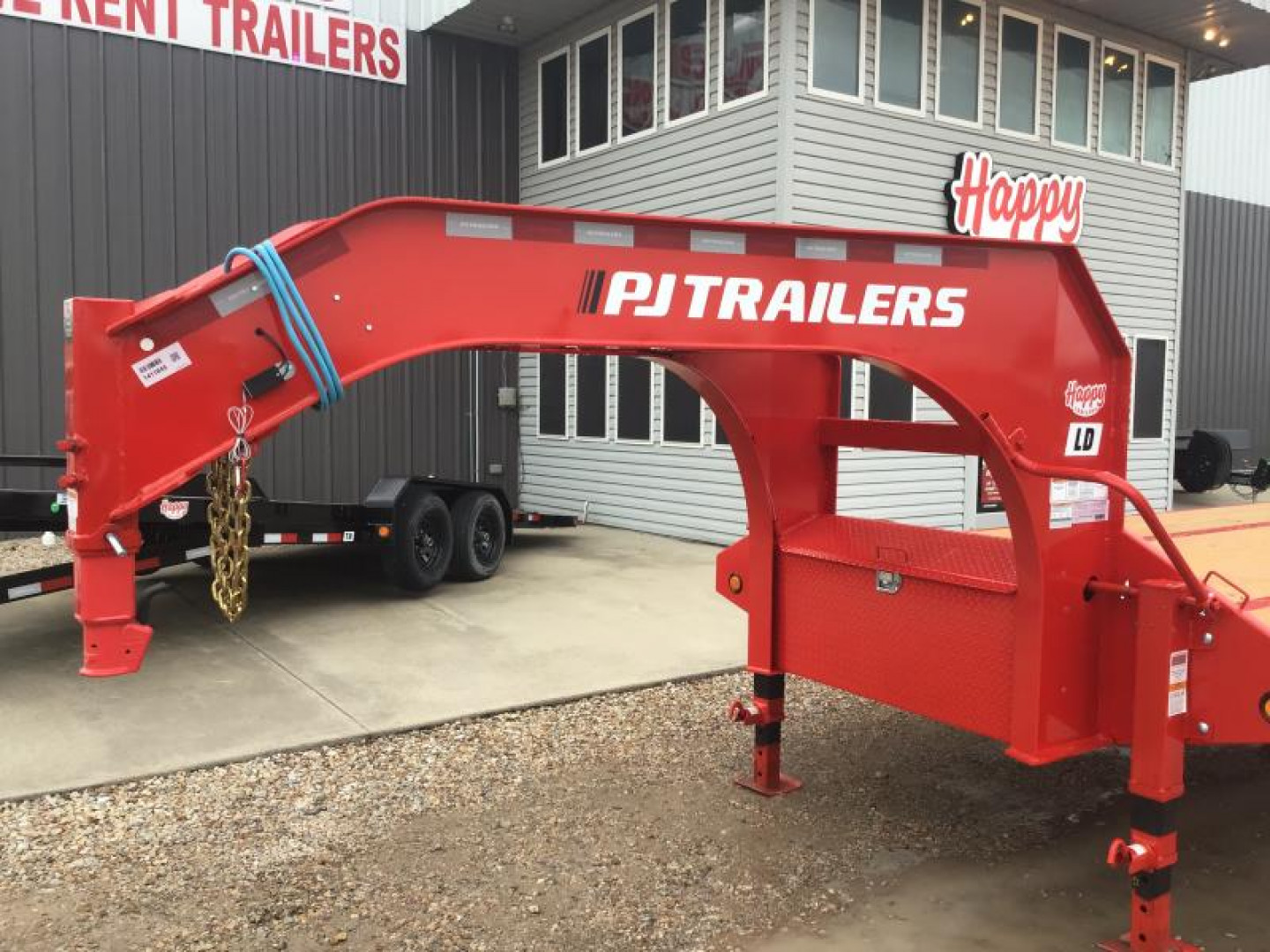 New 2024 PJ 102"x40' GN Low Pro Flatbed w/ Duals - LD