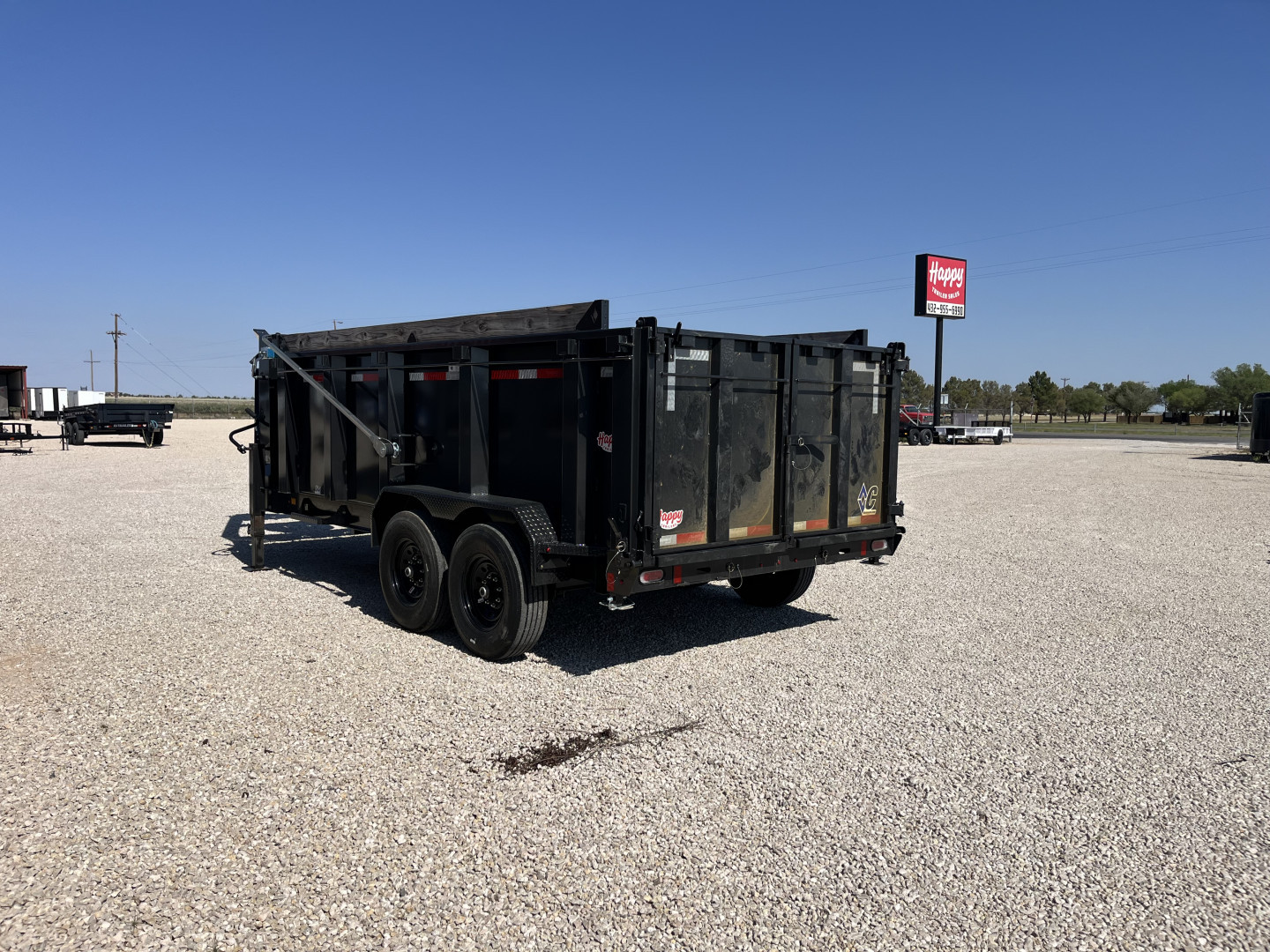 New 2024 Diamond C 82"x14' GN HD Low Profile Telescopic Dump w/ 44" Sides - LPT-GN207