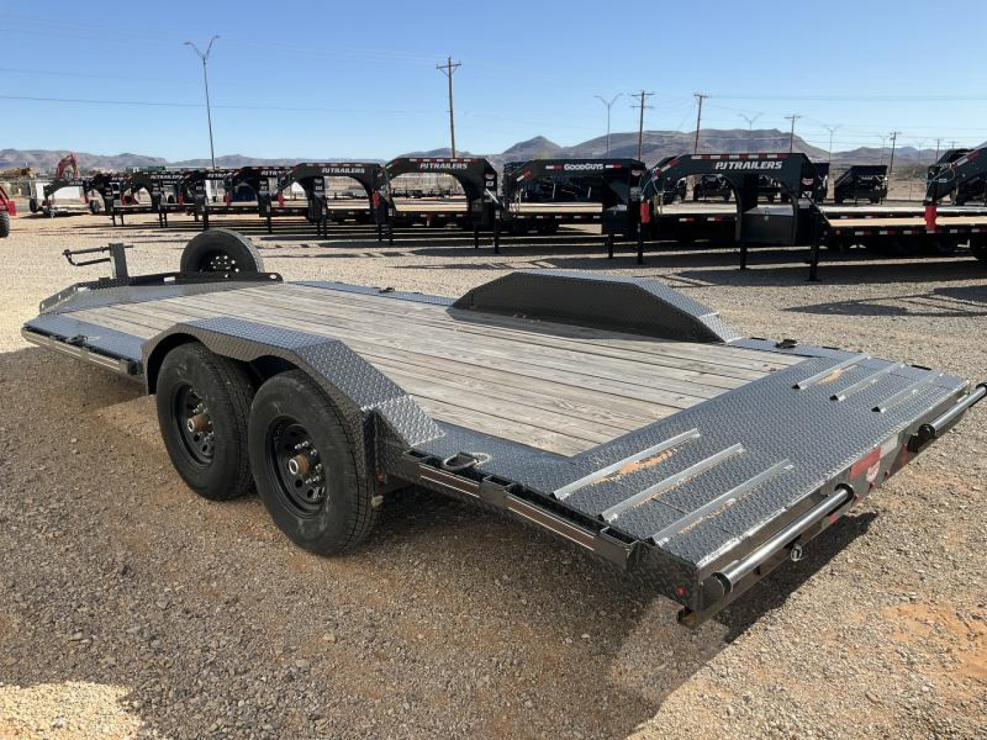 New 2023 Diamond C 102"x18' BP Extreme Duty Equipment Trailer - LPX207