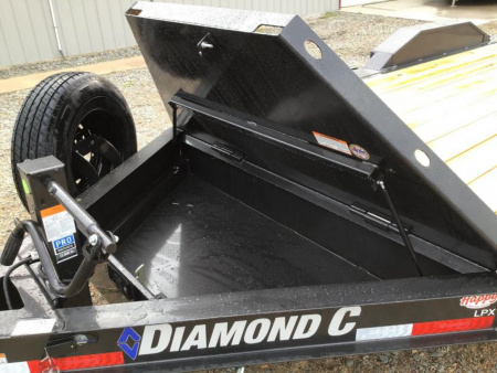 New 2023 Diamond C 102"x18' BP Extreme Duty Equipment Trailer - LPX207