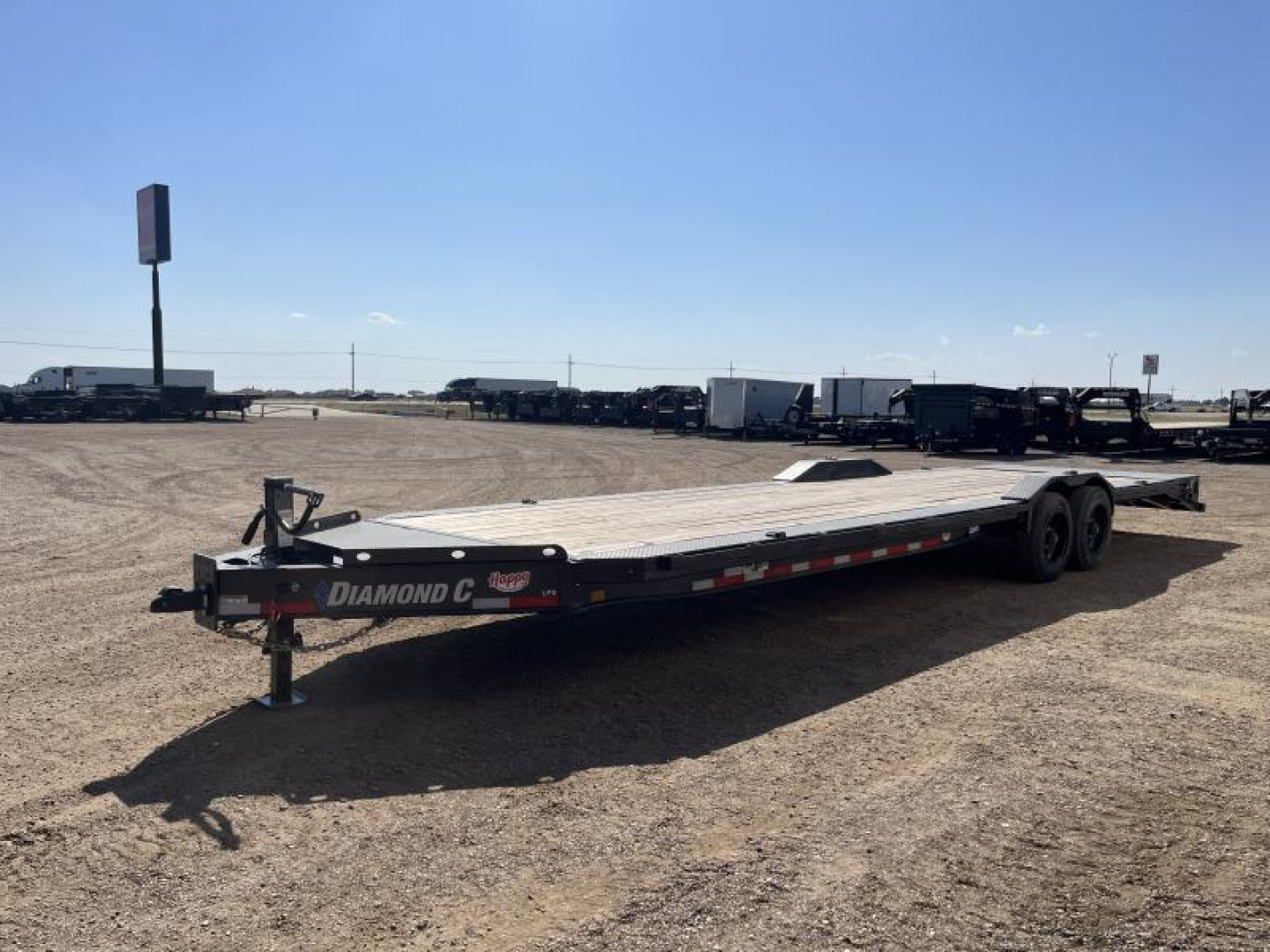New 2024 Diamond C 102"x30' BP Extreme Duty Equipment Trailer - LPX