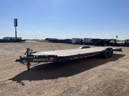 New 2024 Diamond C 102"x30' BP Extreme Duty Equipment Trailer - LPX