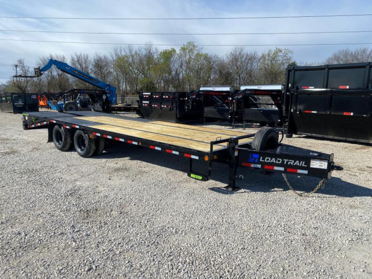 New 2024 Load Trail 102" x 25' Tandem Low-Pro Pintle Hook