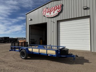 New 2025 Diamond C 77"x14' BP Venture Edition Utility Trailer - PSA106