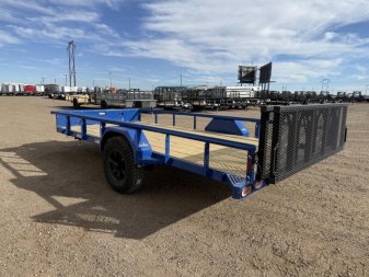 New 2025 Diamond C 77"x14' BP Venture Edition Utility Trailer - PSA106