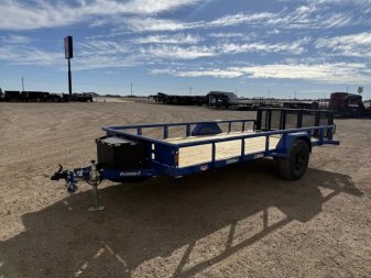 New 2025 Diamond C 77"x14' BP Venture Edition Utility Trailer - PSA106