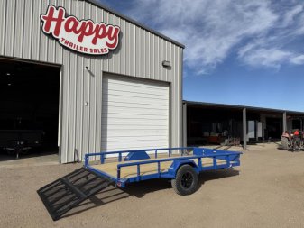 New 2025 Diamond C 77"x14' BP Venture Edition Utility Trailer - PSA106