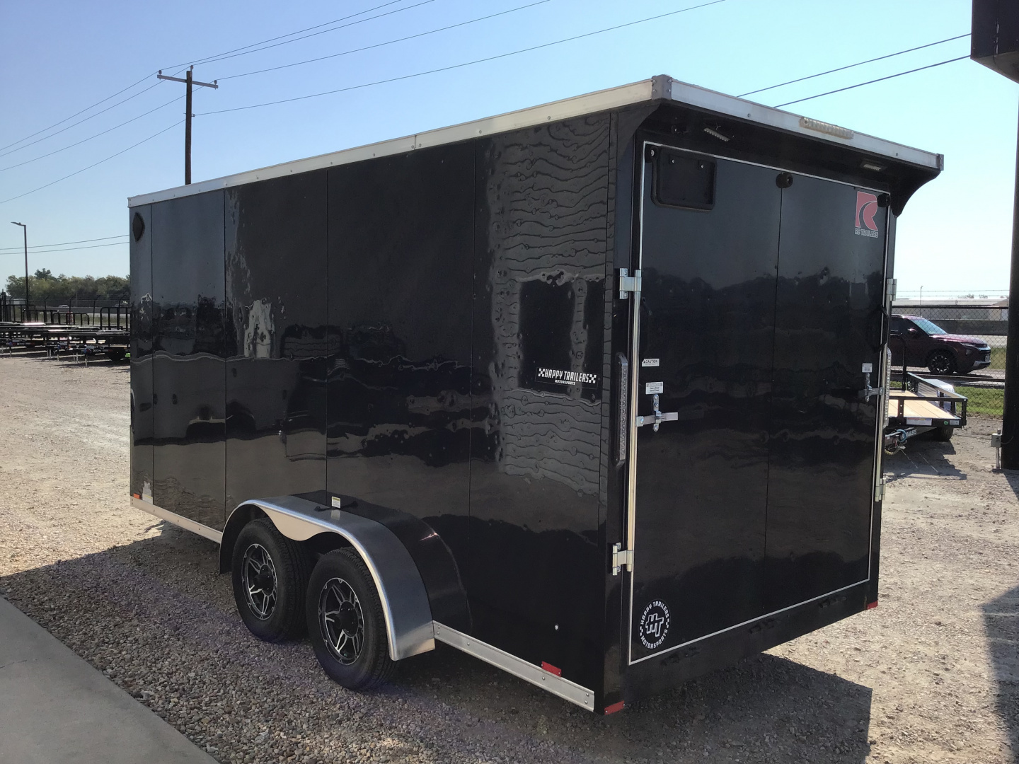 New 2024 RC 7'x16' Flat Top Wedge Trailer- RDLX TA2