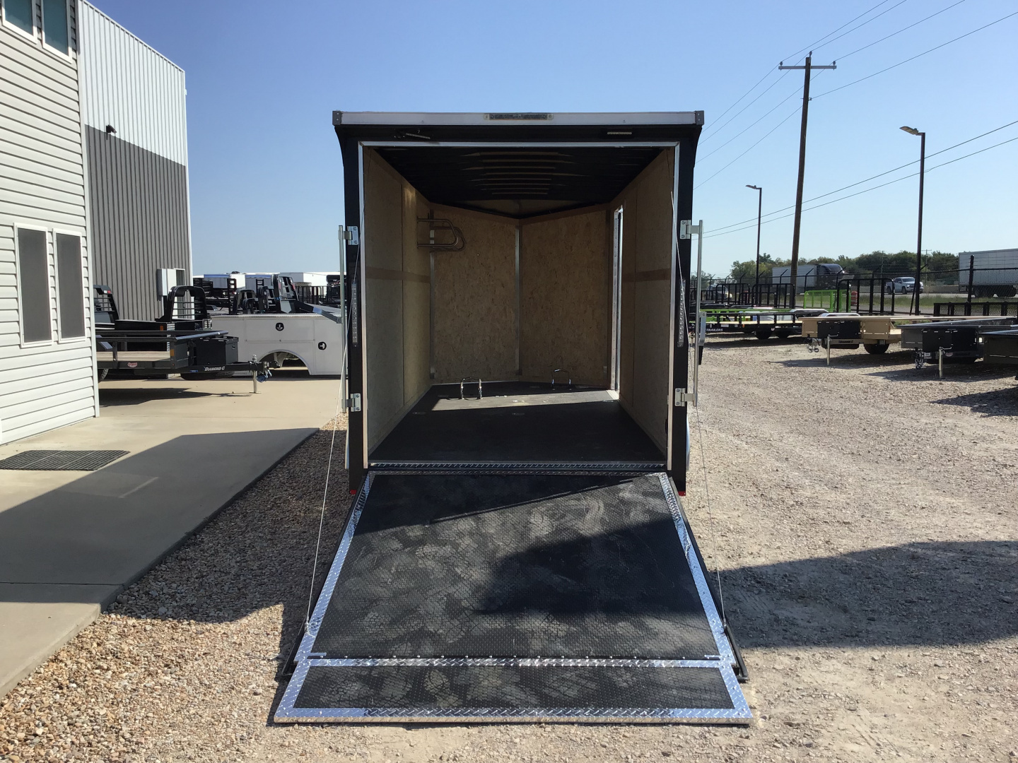 New 2024 RC 7'x16' Flat Top Wedge Trailer- RDLX TA2