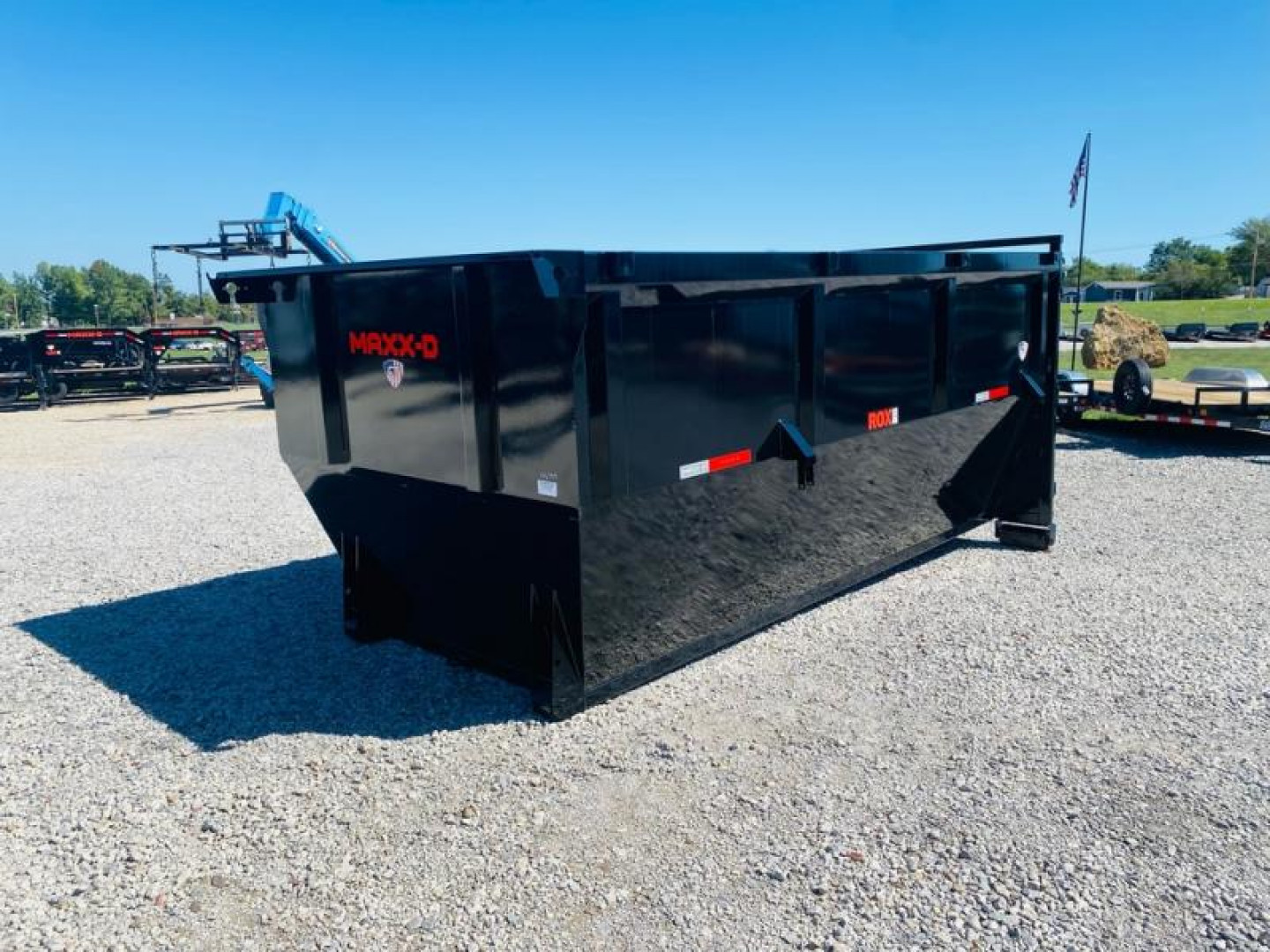 New 2025 MAXX-D ROX 14' Bin 6' Sides (20 YD) Rollster
