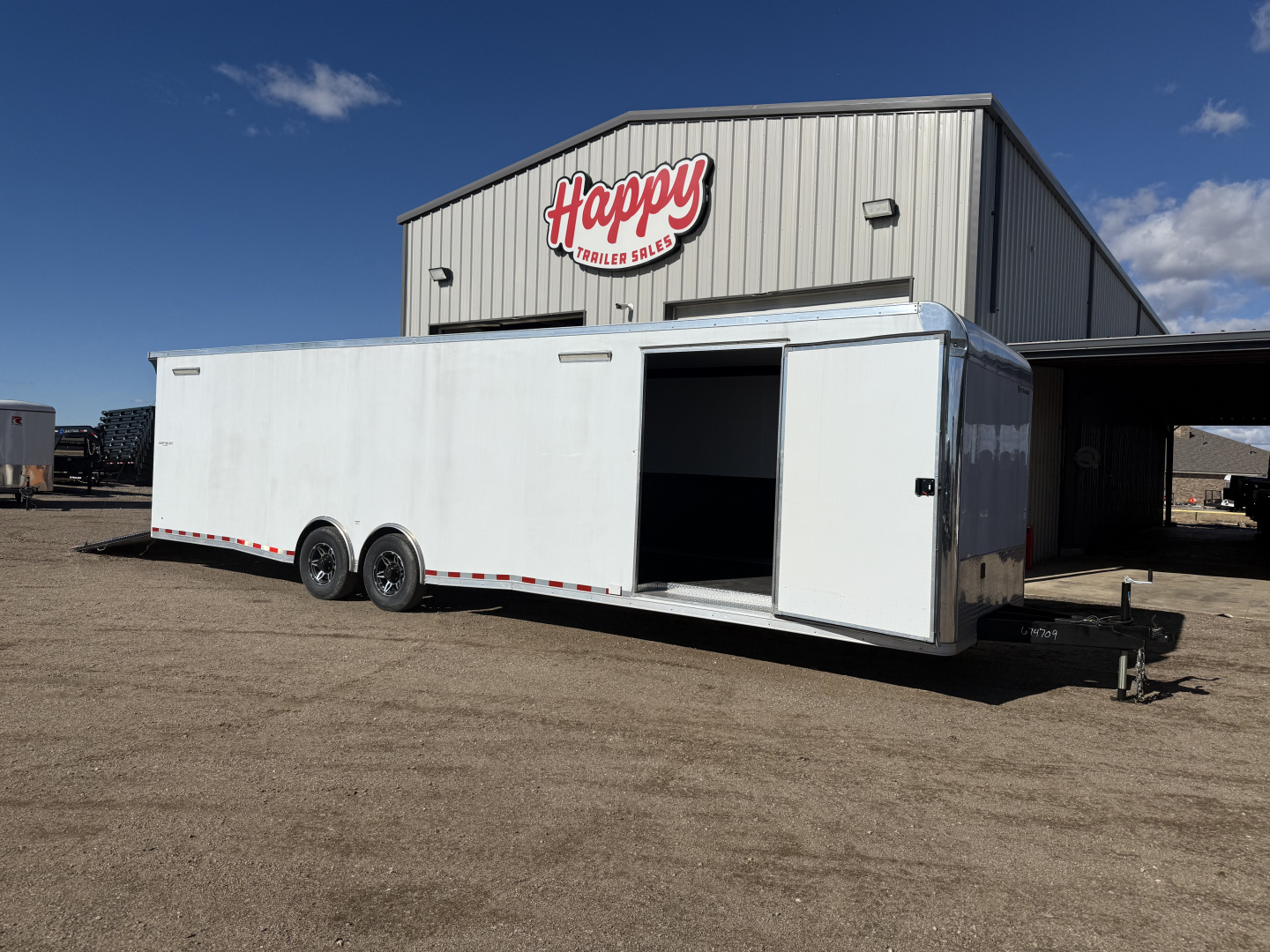 New 2024 RC 8.5x32' Flat Top Car Trailer - RRT TA5