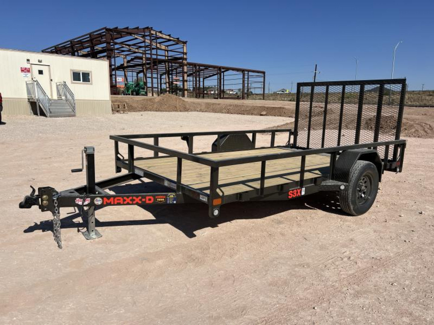 New 2025 83”x 12’ MAXX-D Single Axle Utility – S3X