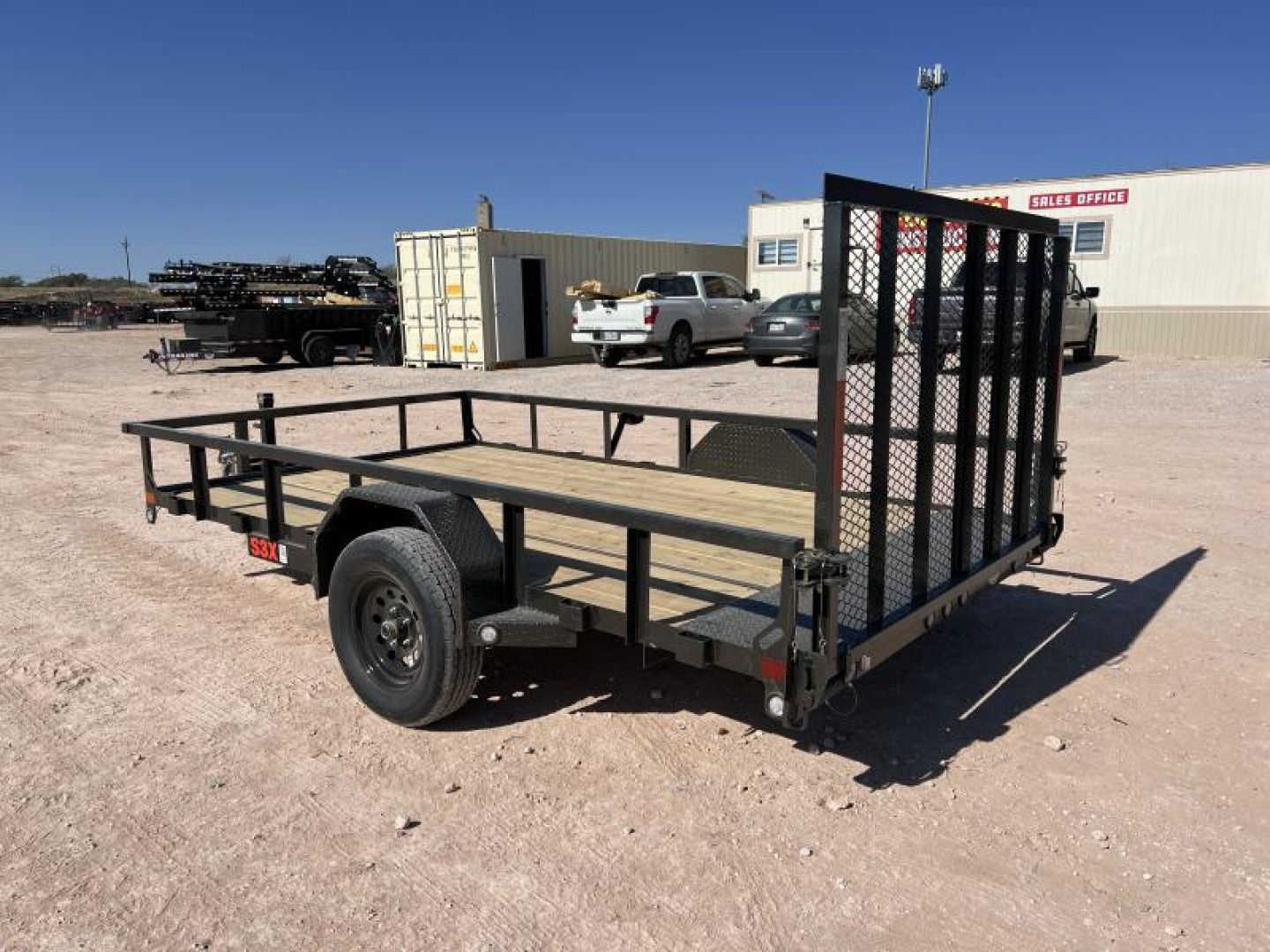 New 2025 83”x 12’ MAXX-D Single Axle Utility – S3X