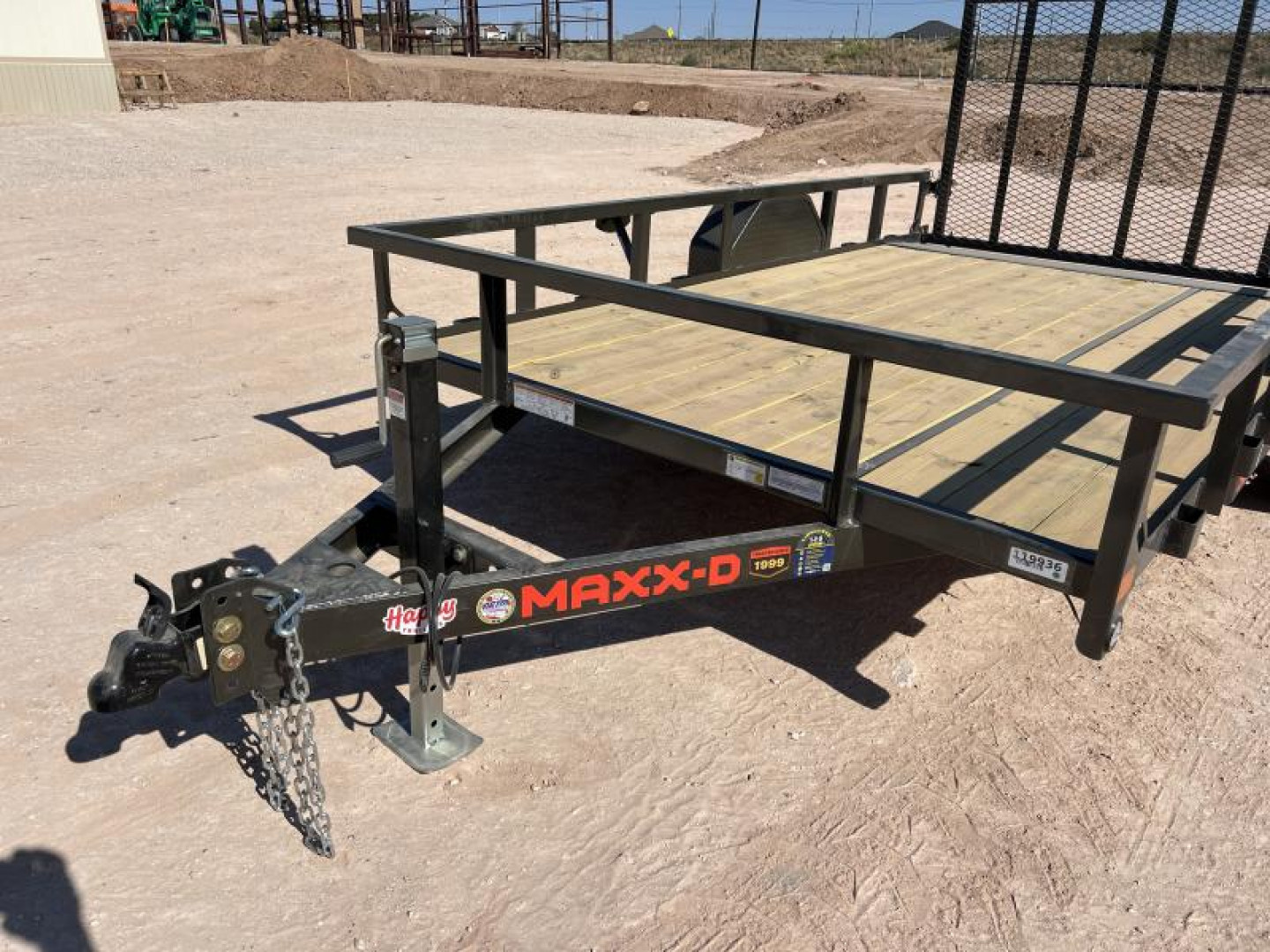 New 2025 83”x 12’ MAXX-D Single Axle Utility – S3X