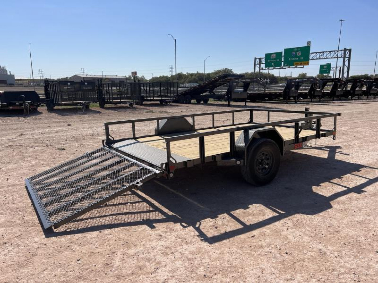 New 2025 83”x 12’ MAXX-D Single Axle Utility – S3X