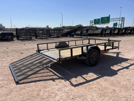 New 2025 83”x 12’ MAXX-D Single Axle Utility – S3X