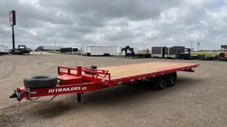 New 2024 PJ 102"x22' BP Deckover Tilt - T8