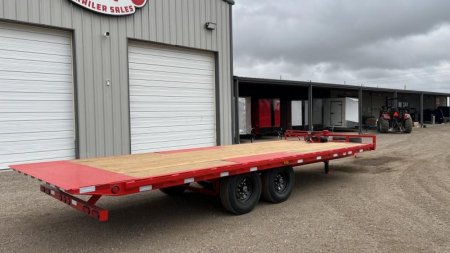 New 2024 PJ 102"x22' BP Deckover Tilt - T8