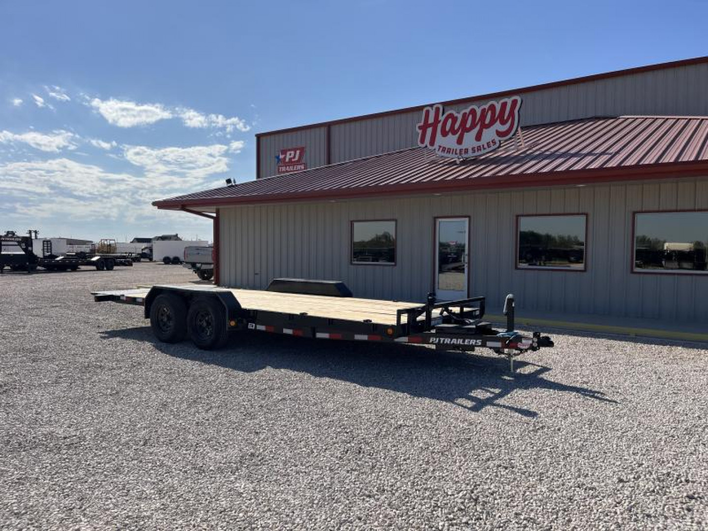 New 2025 PJ 83"x20' BP 5" Channel Hydraulic Quick Tilt - TH