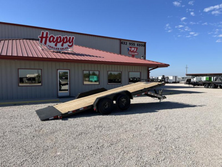 New 2025 PJ 83"x20' BP 5" Channel Hydraulic Quick Tilt - TH