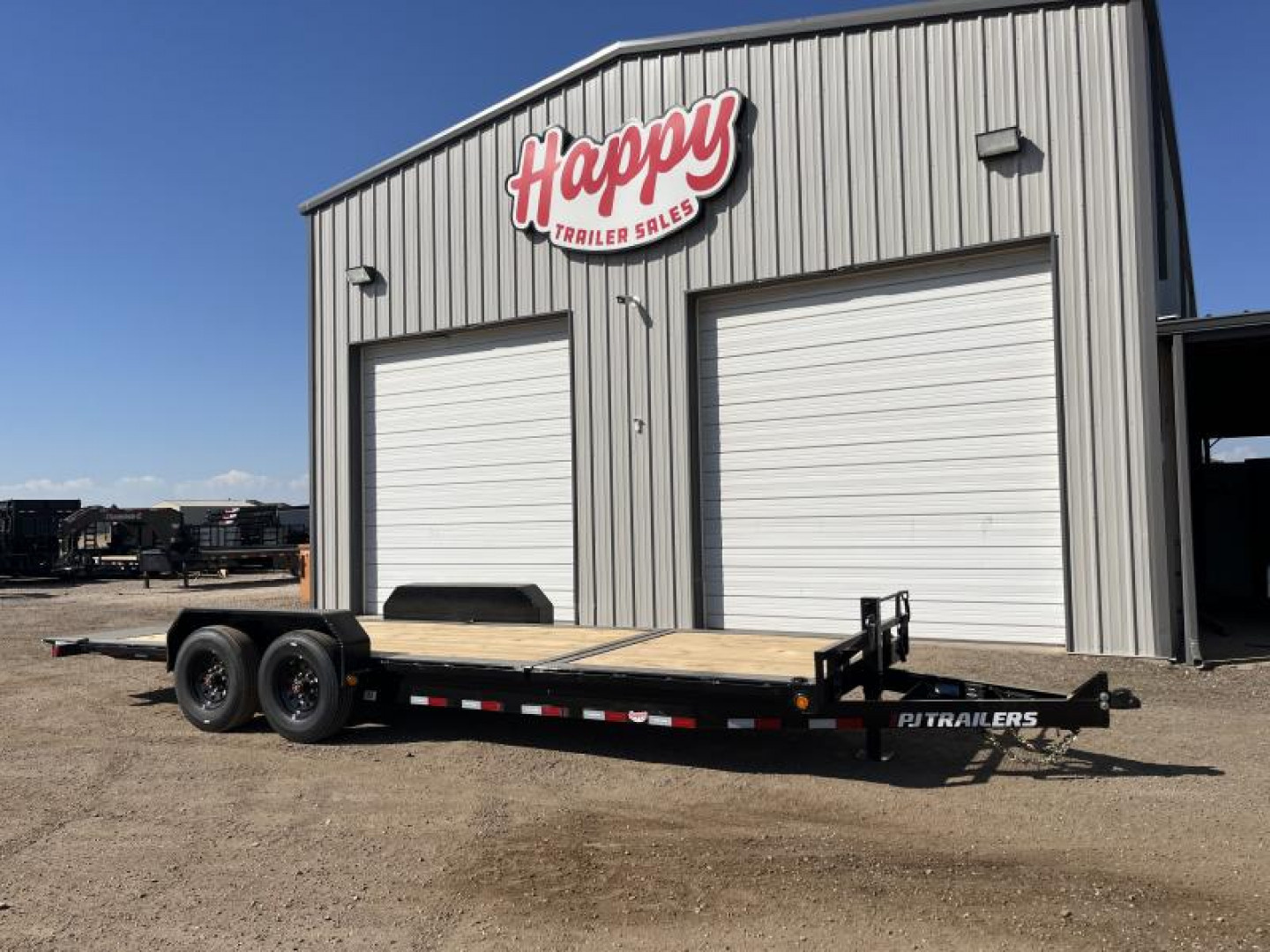 New 2025 PJ 82"x22' BP 6" Channel HD Equipment Tilt - TJ