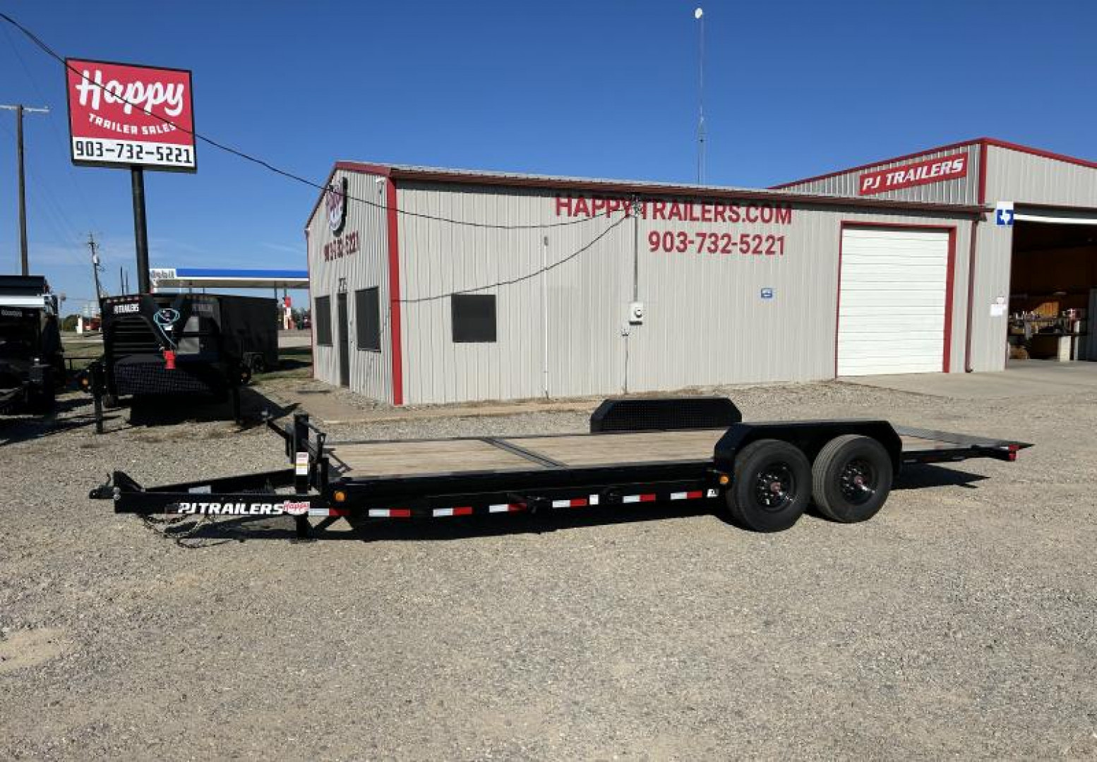 New 2025 PJ 82"x22' BP 6" Channel HD Equipment Tilt - TJ