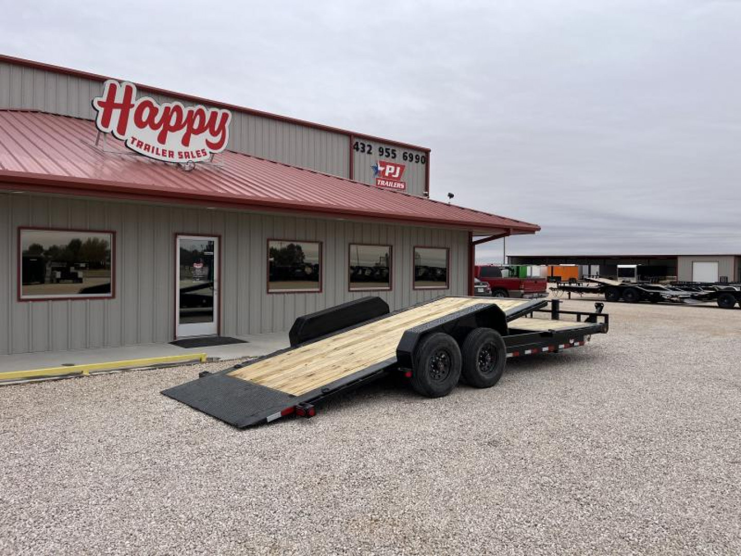 New 2025 PJ 82"x22' BP 6" Channel HD Equipment Tilt - TJ