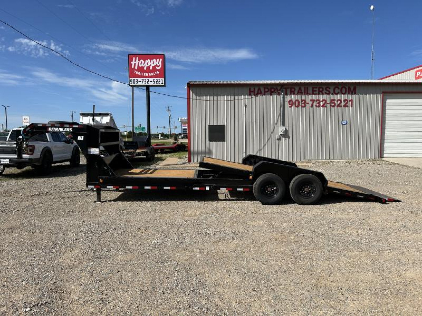 New 2025 PJ 82"x24' GN 6" Channel HD Equipment Tilt - TJ