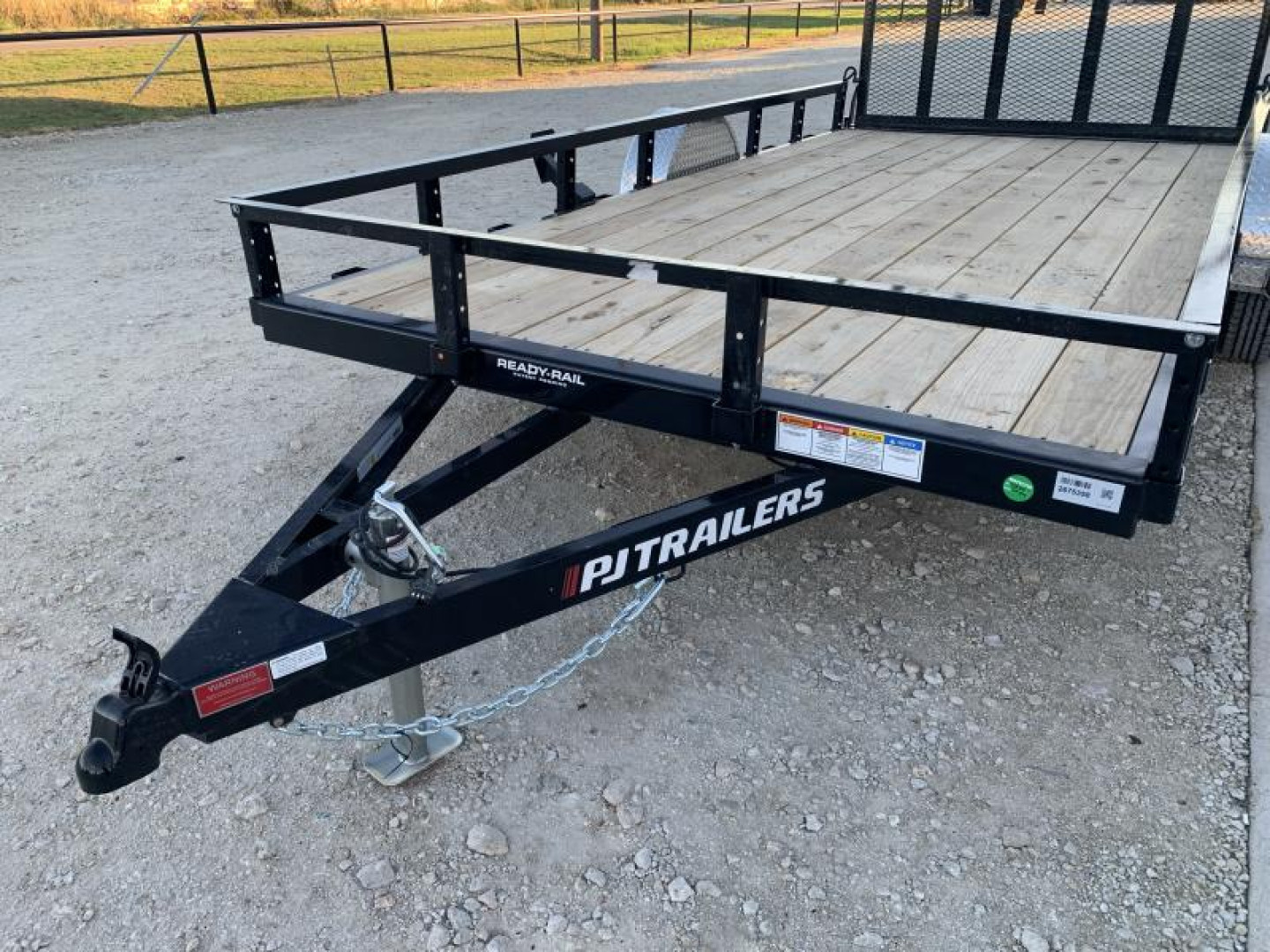New 2025 PJ 83"x14' Single Axle Utility Trailer - U8