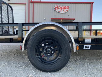 New 2025 PJ 83"x14' Single Axle Utility Trailer - U8