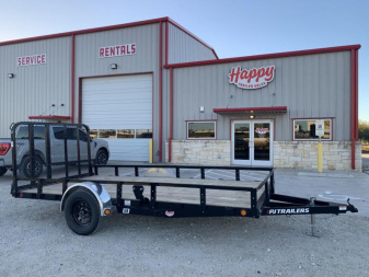 New 2025 PJ 83"x14' Single Axle Utility Trailer - U8