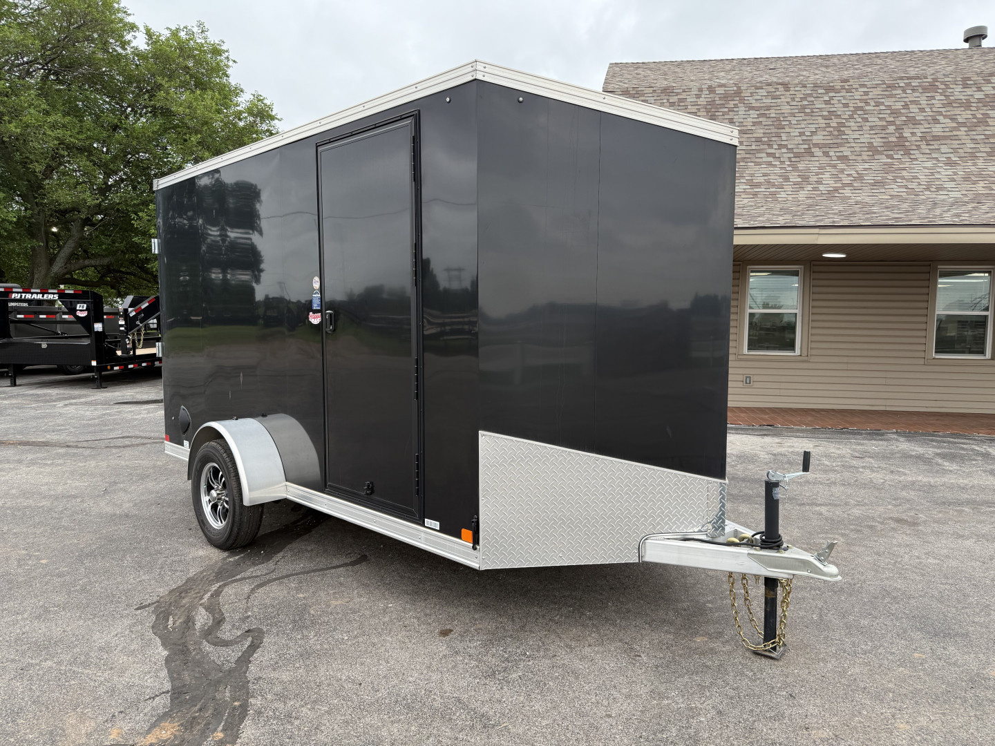New United Trailers 6'x12' BP Enclosed Cargo Trailer - UAT