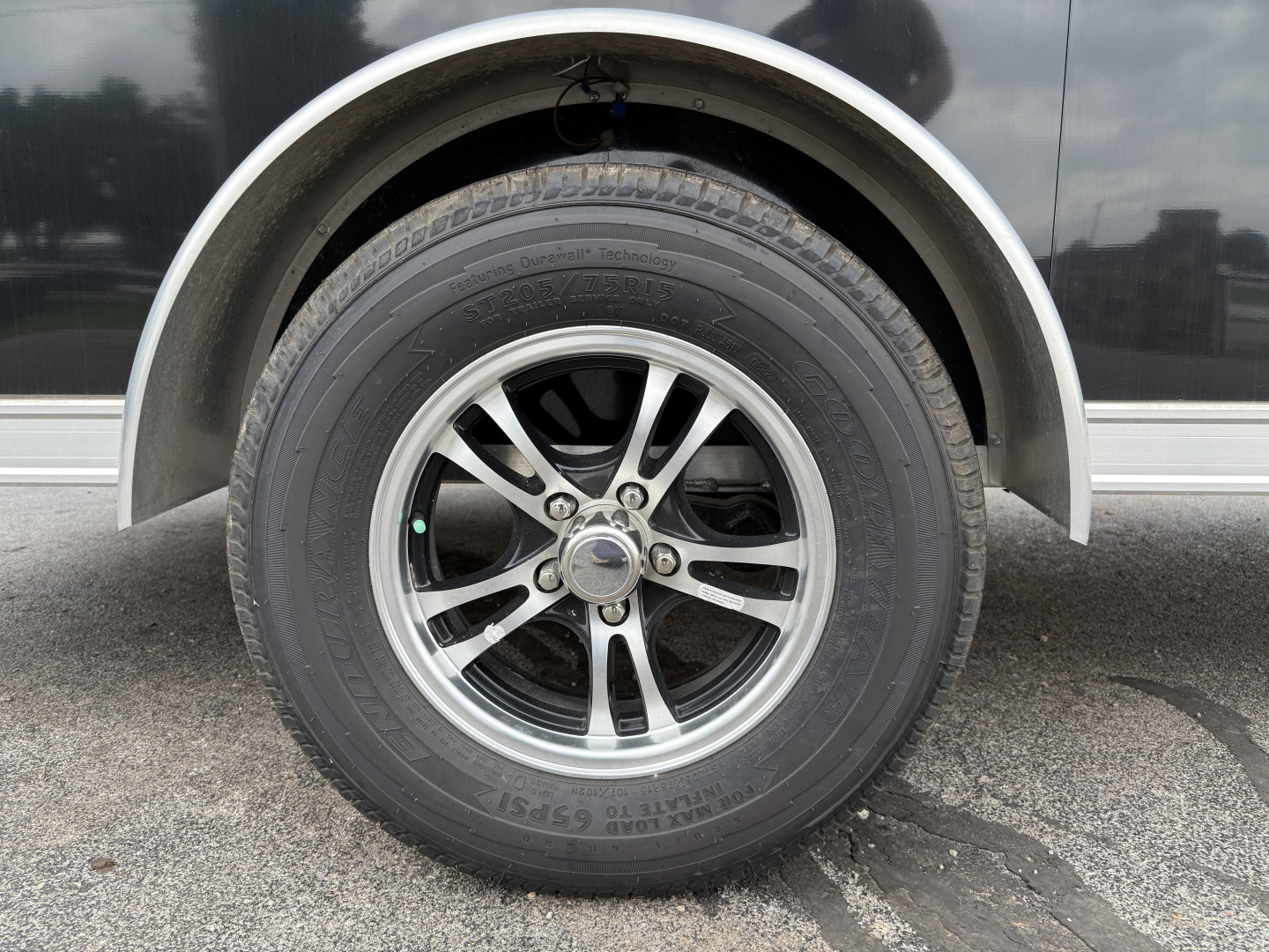 New United Trailers 6'x12' BP Enclosed Cargo Trailer - UAT