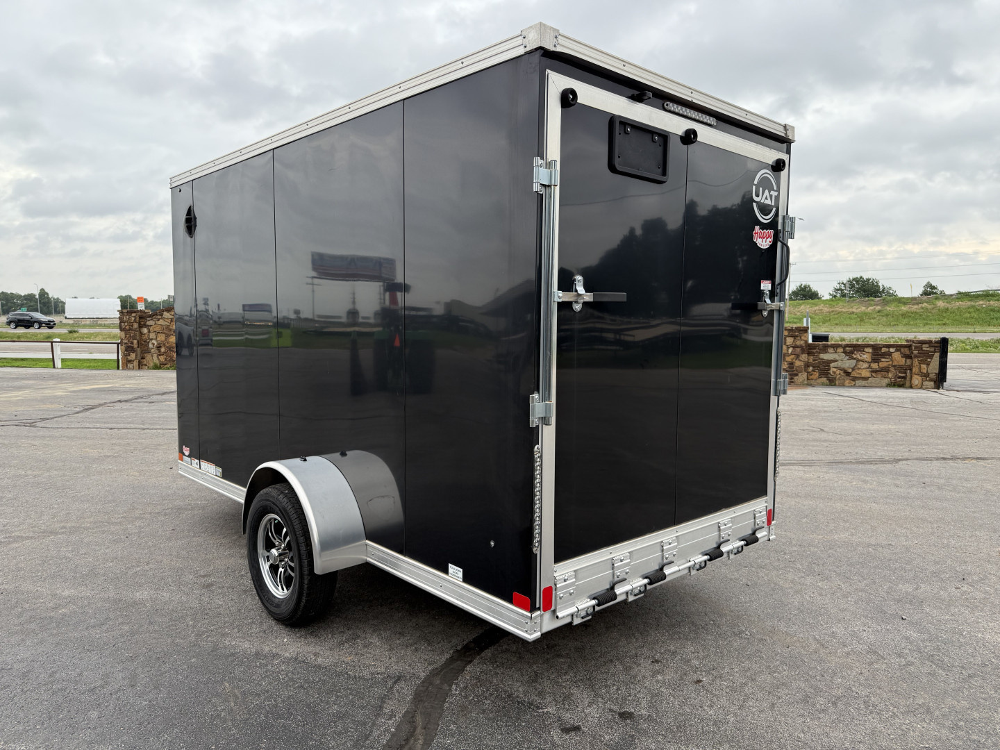 New United Trailers 6'x12' BP Enclosed Cargo Trailer - UAT