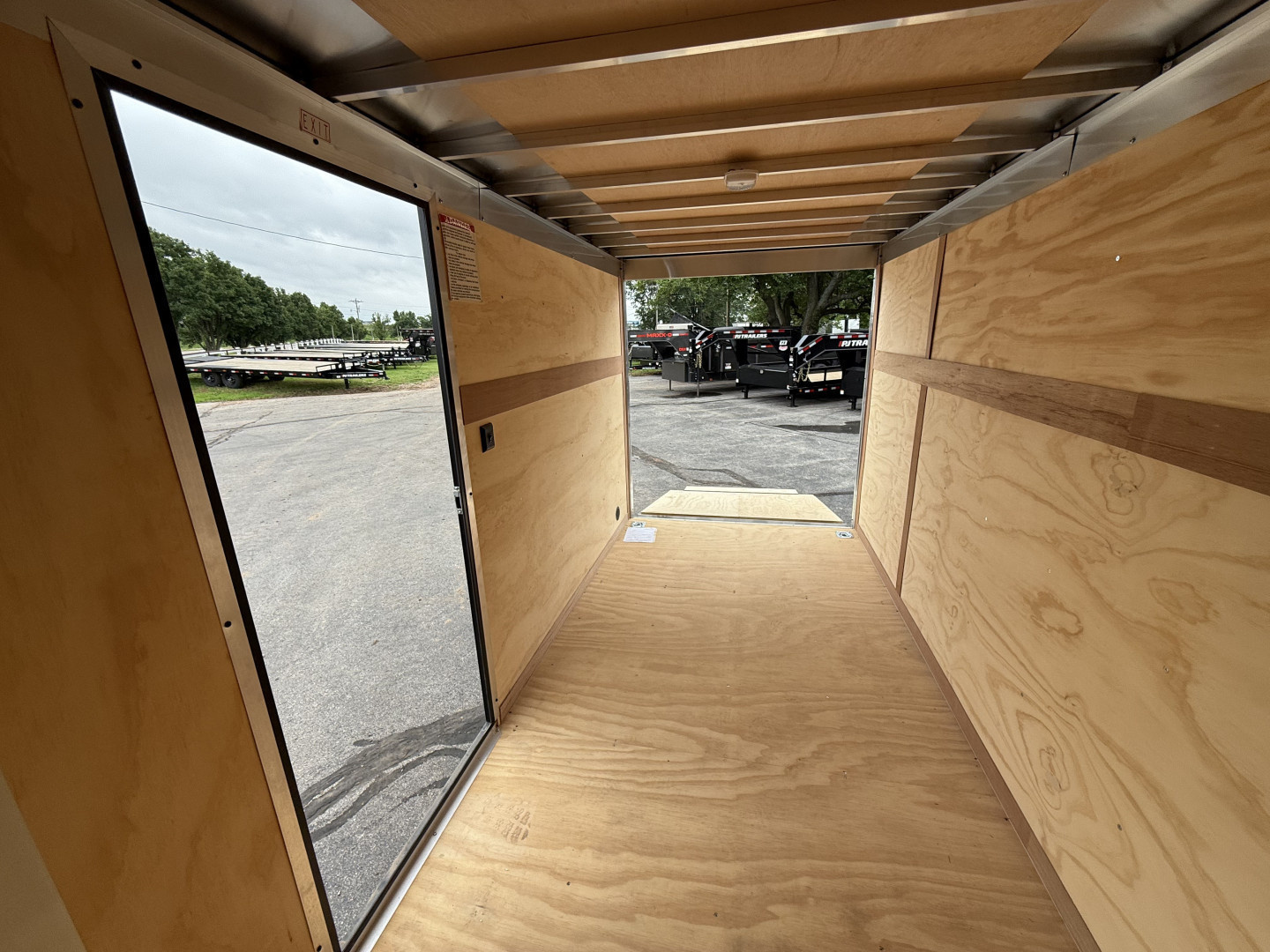 New United Trailers 6'x12' BP Enclosed Cargo Trailer - UAT