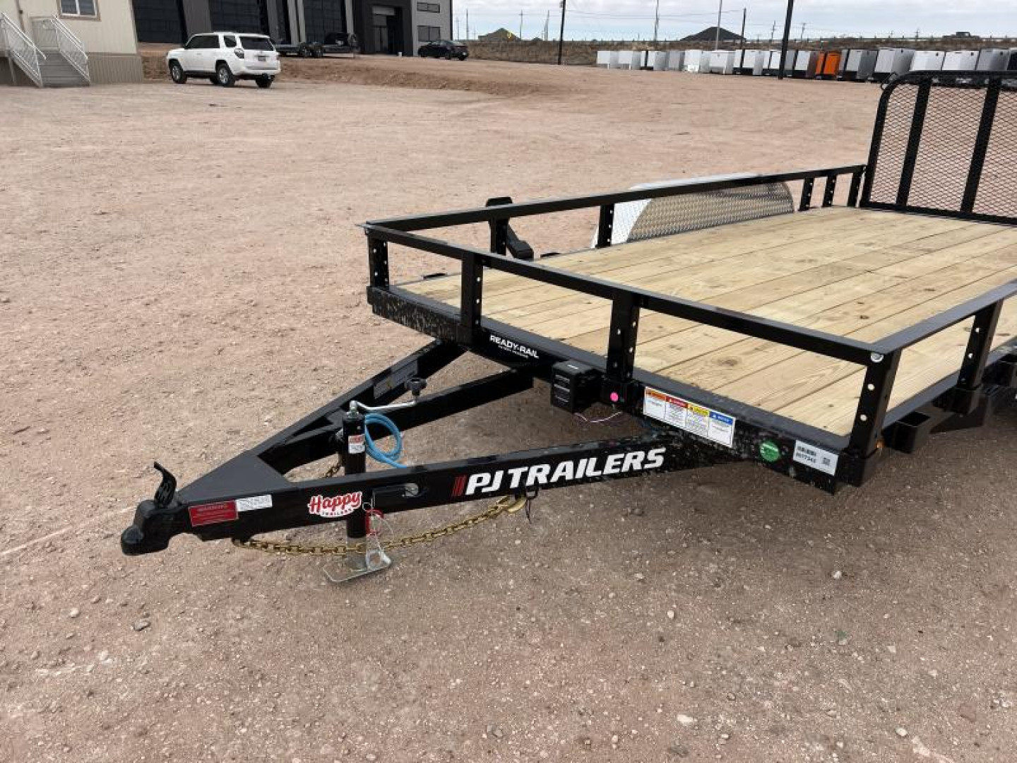 New 2025 PJ 77"x14' Tandem Axle Utility Trailer - UK