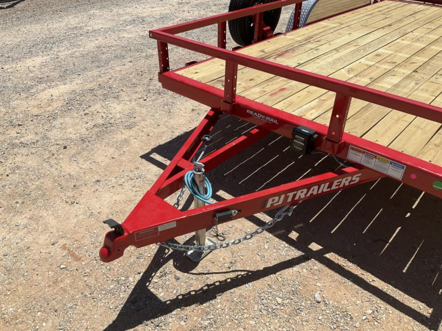 New 2024 PJ 83"x16' Tandem Axle Utility Trailer - UL