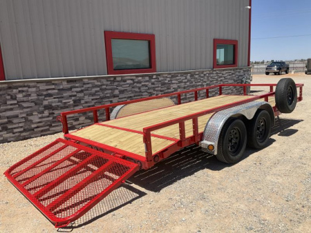 New 2024 PJ 83"x16' Tandem Axle Utility Trailer - UL
