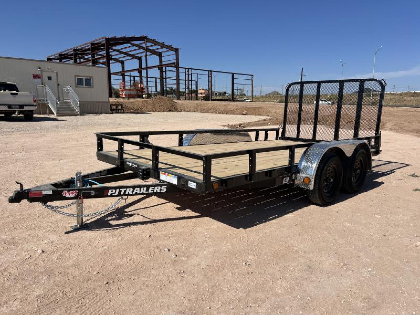 New 2025 PJ 83"x14' Tandem Axle Utility Trailer - UL