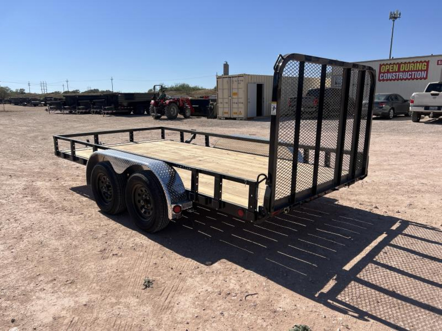 New 2025 PJ 83"x14' Tandem Axle Utility Trailer - UL