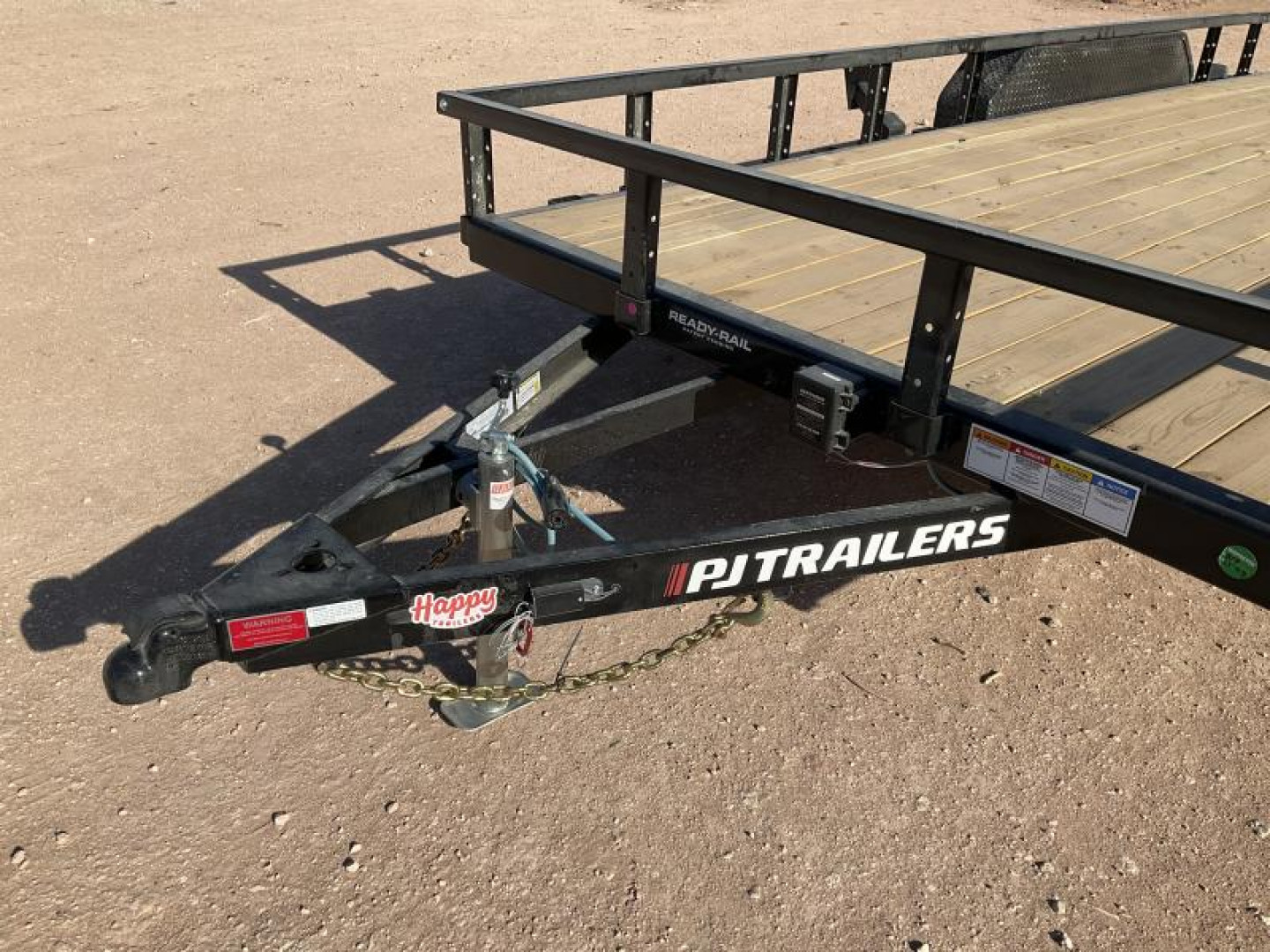 New 2025 PJ 83"x18' Tandem Axle Utility Trailer - UL