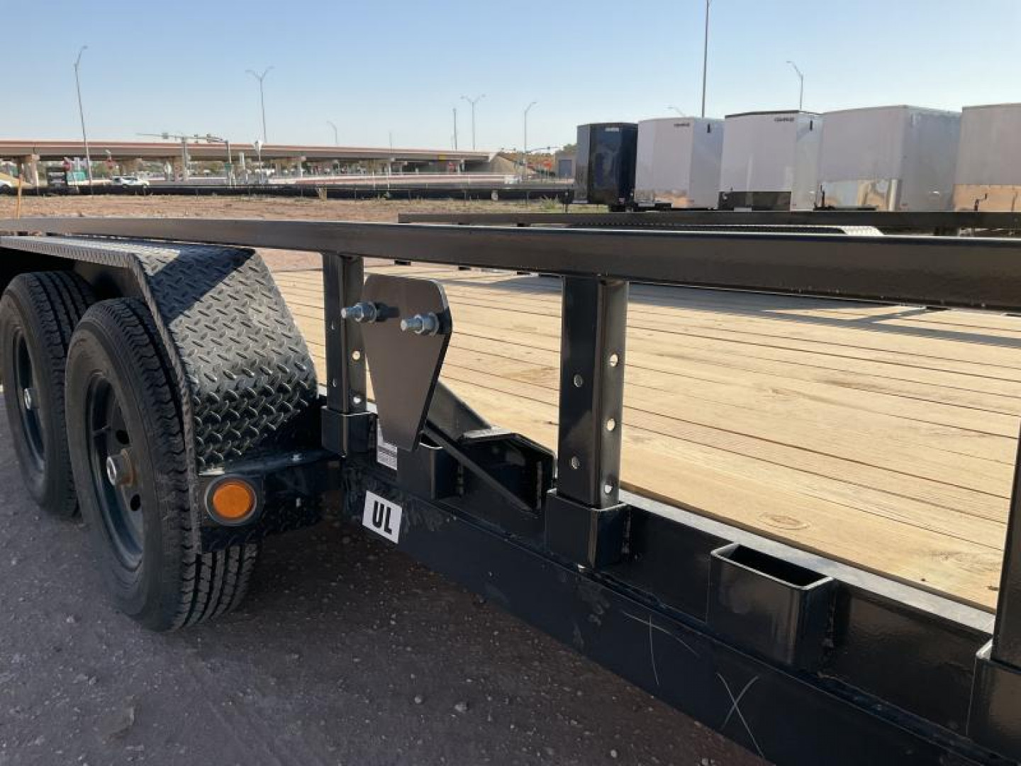 New 2025 PJ 83"x18' Tandem Axle Utility Trailer - UL