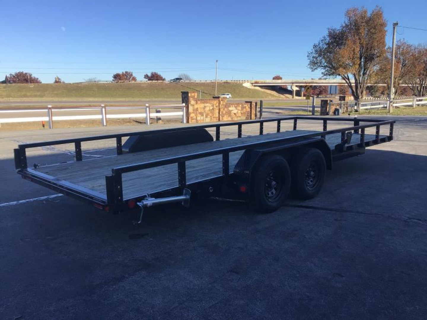 New 2025 PJ 83"x20' Tandem Axle Utility Trailer - UL