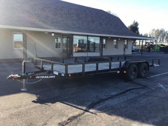 New 2025 PJ 83"x20' Tandem Axle Utility Trailer - UL