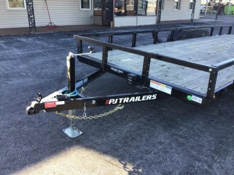 New 2025 PJ 83"x20' Tandem Axle Utility Trailer - UL