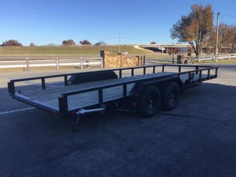 New 2025 PJ 83"x20' Tandem Axle Utility Trailer - UL